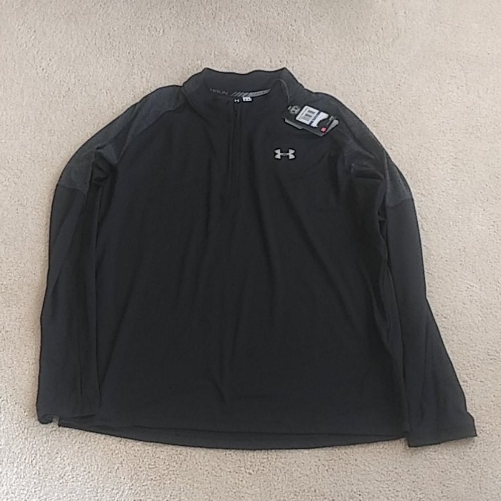 Under Armour men's Coldgear Threadborne 1/4 zip